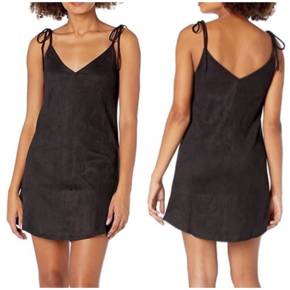 David Lerner Dresses David Lerner Micro Suede Slip Dress Poshmark